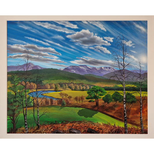 View from Glenbeg | Acrylic