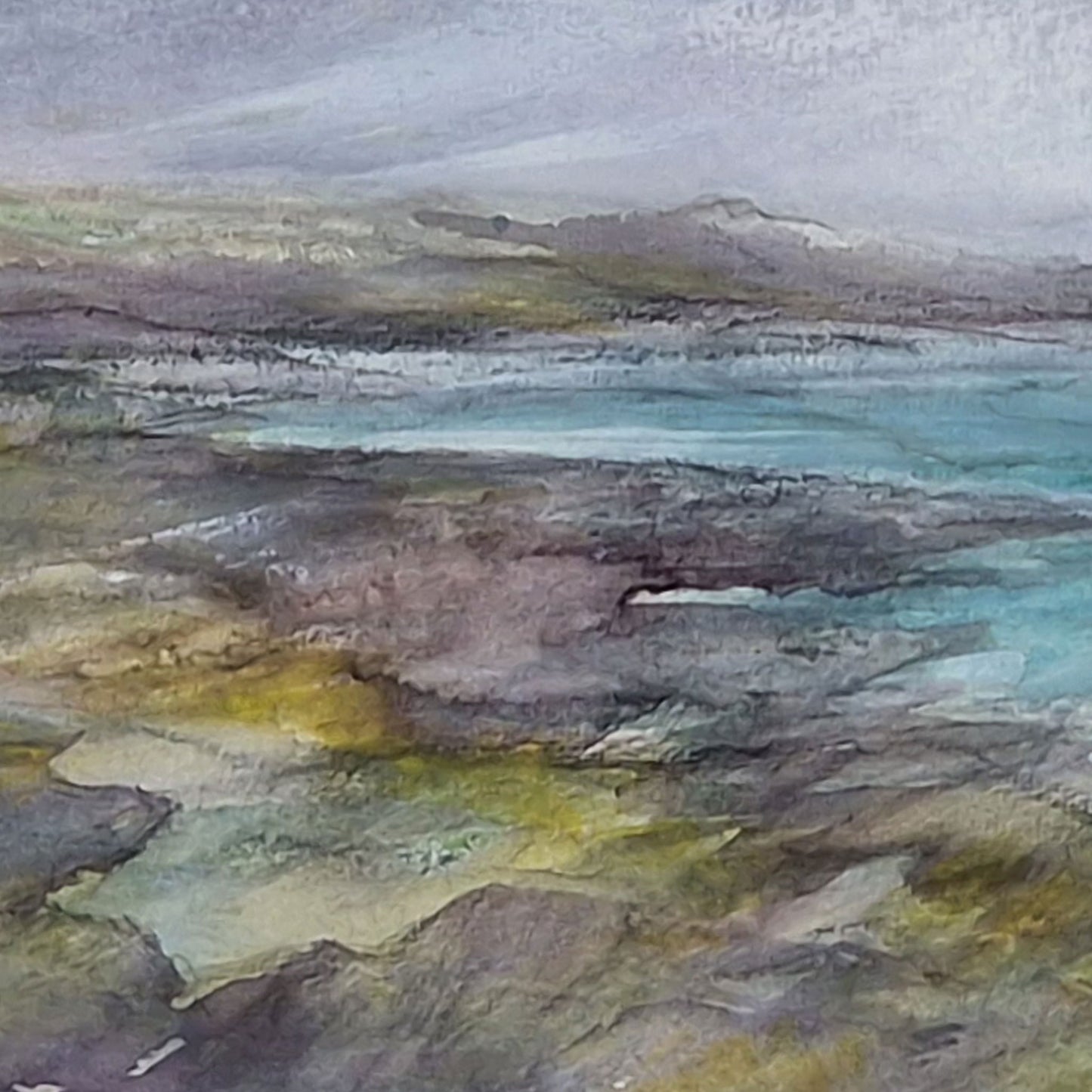 Viking Path, Across to the Isles | Oil