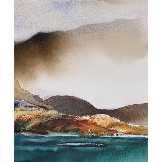 West Coast Loch | Watercolour
