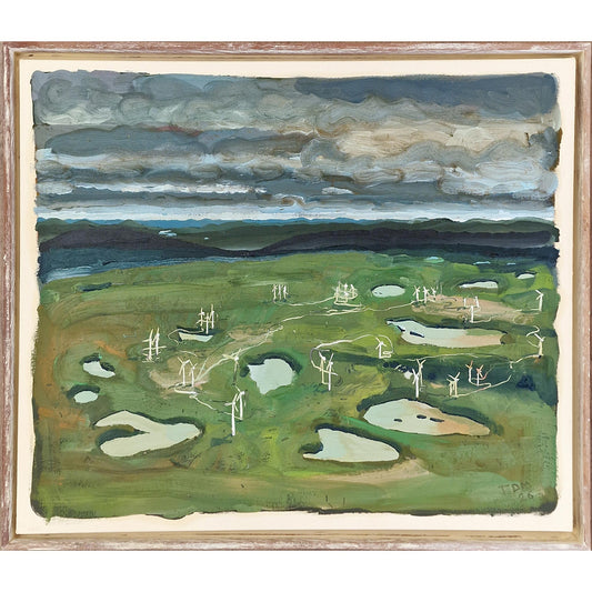 Windfarm Lochs | Oil on canvas