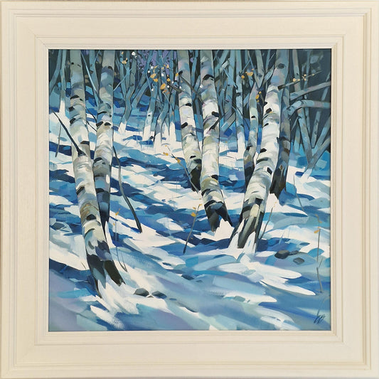 Winter Birch | Oil on Canvas