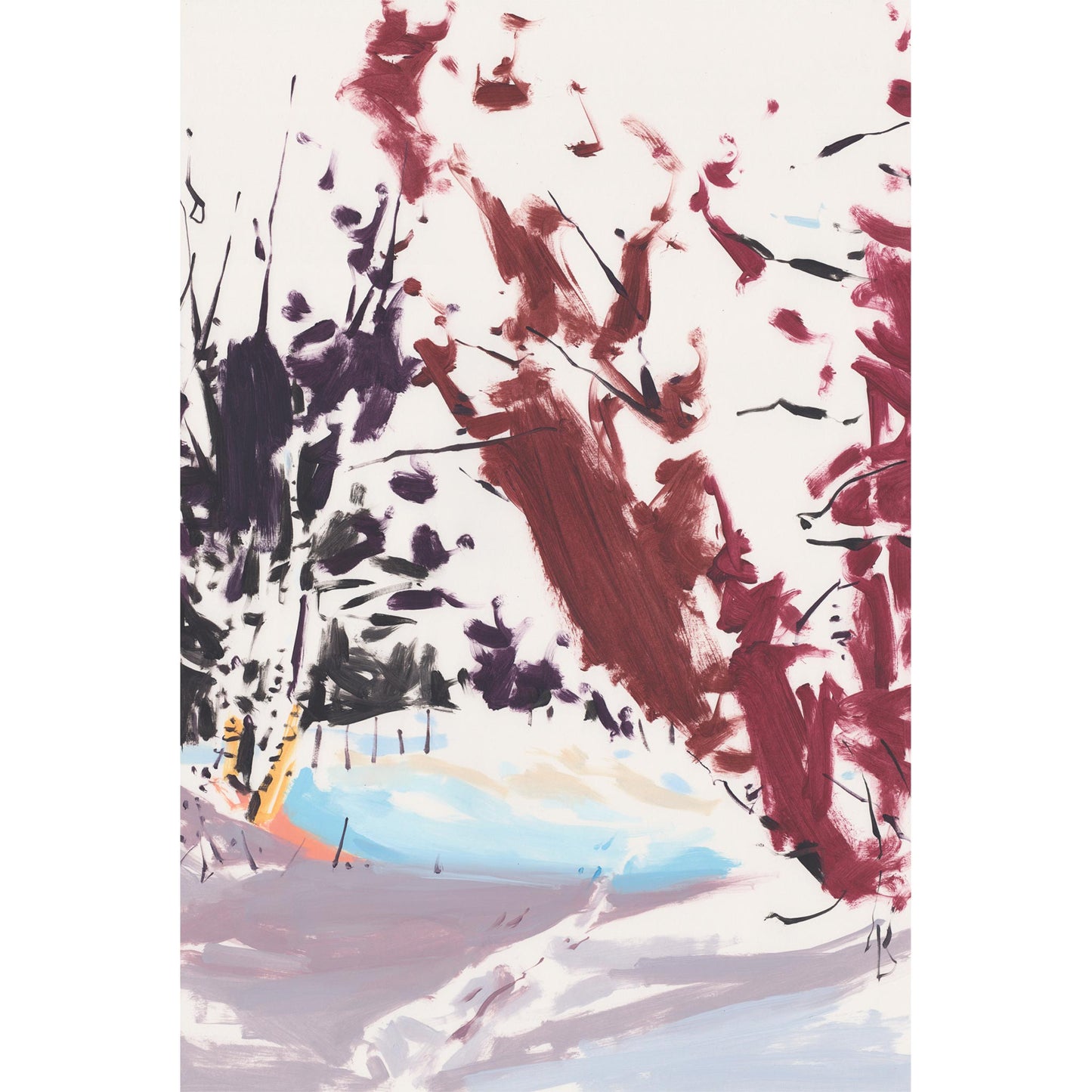 Winter Walk, Speyside Way | Oil