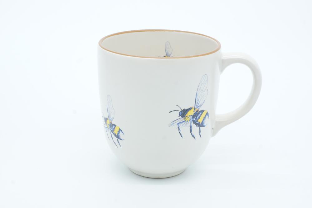 Bumblebee Chunky Mug by Angus Grant Art