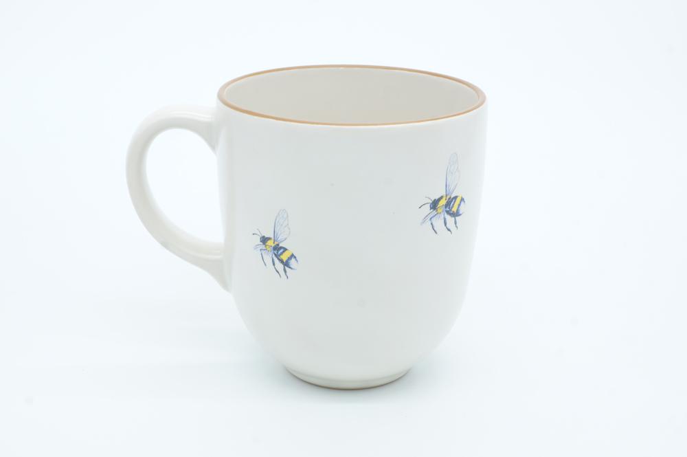 Bumblebee Chunky Mug by Angus Grant Art