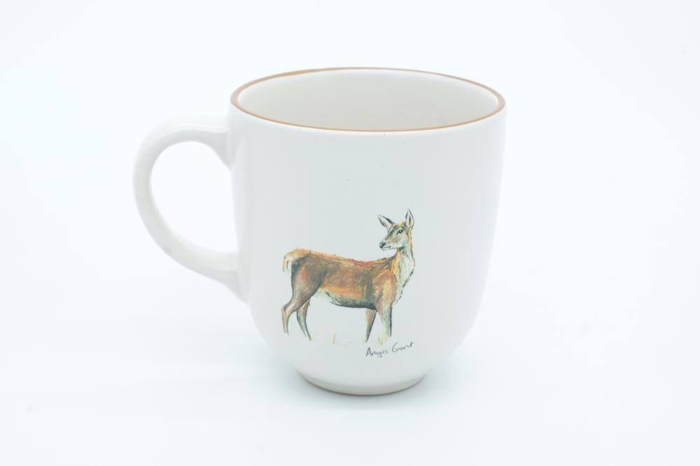 Deer Chunky Mug by Angus Grant Art