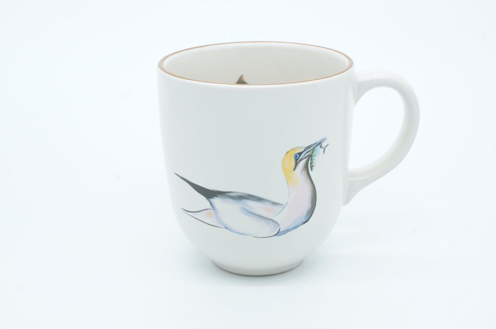 Gannet Chunky Mug by Angus Grant Art