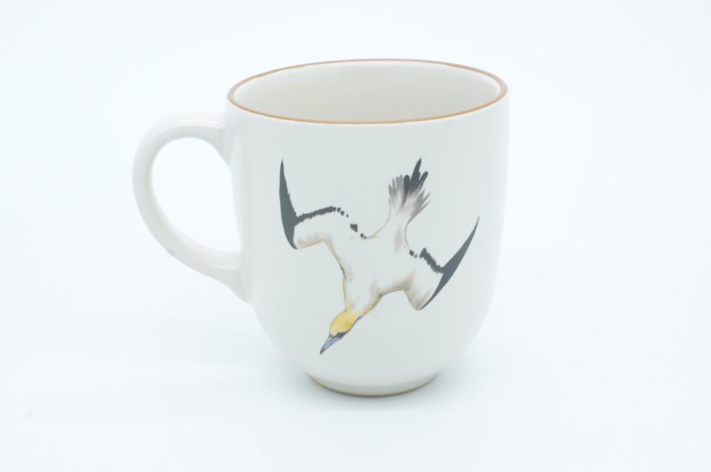 Gannet Chunky Mug by Angus Grant Art