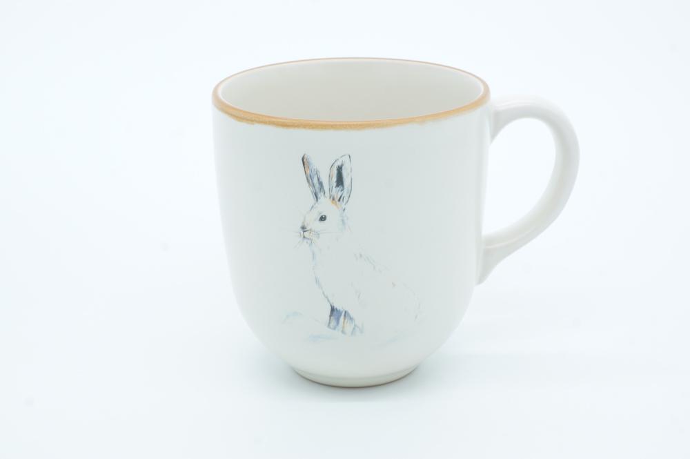 Hare Chunky Mug by Angus Grant Art