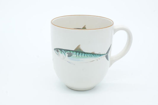 Mackerel Chunky Mug by Angus Grant Art