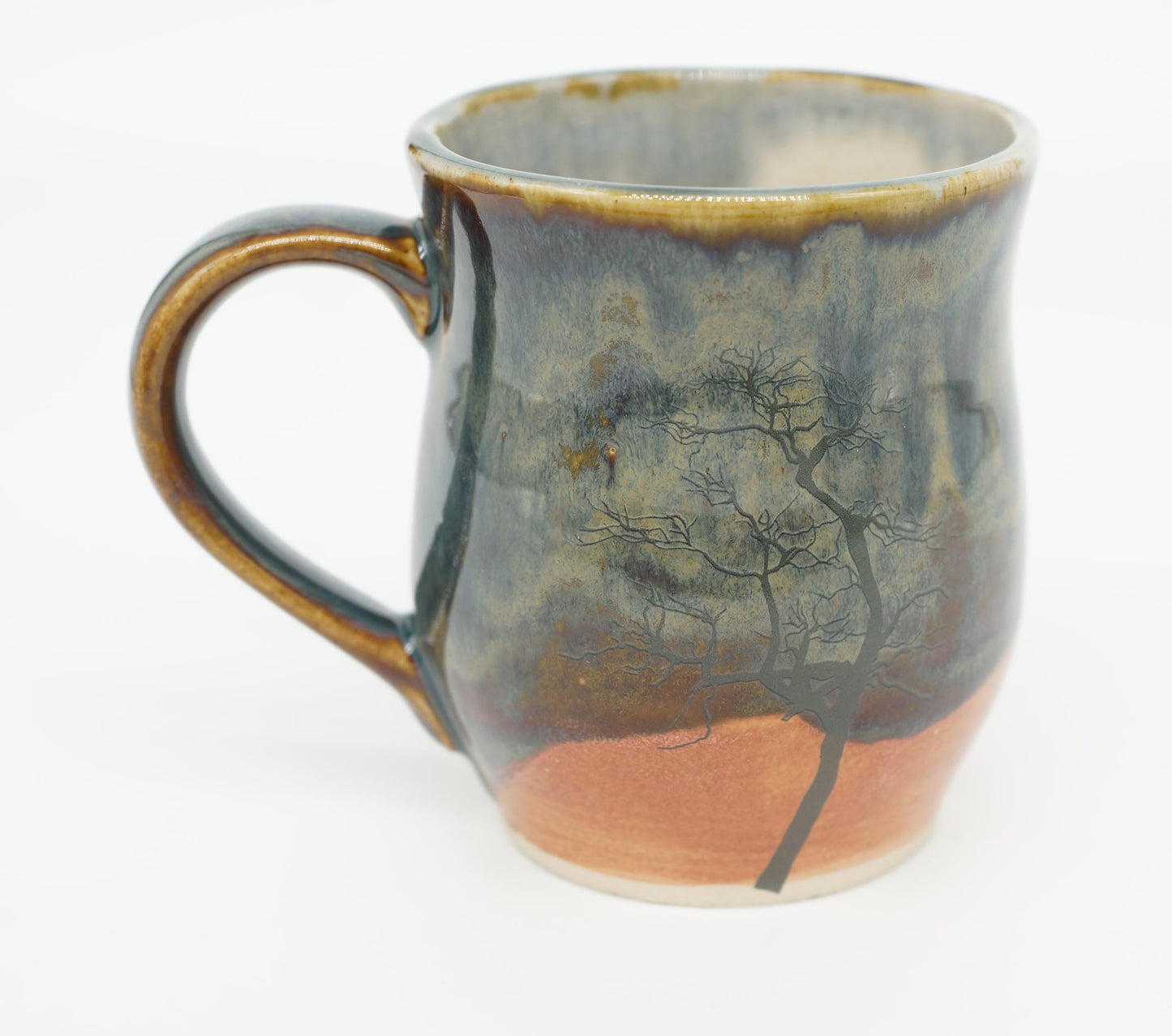 Northern Lights Bell-Shaped Mug by Angus Grant Art