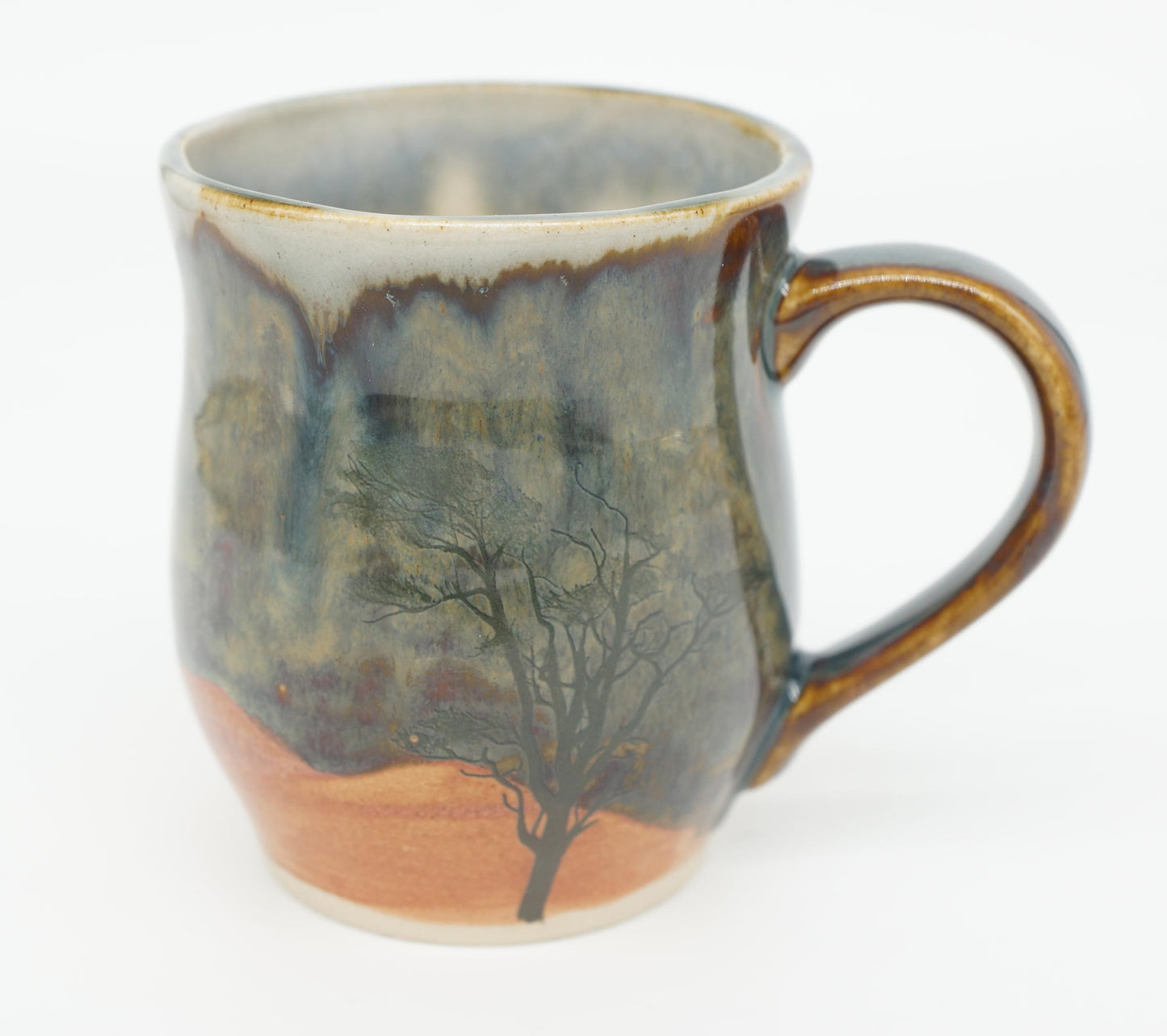 Northern Lights Bell-Shaped Mug by Angus Grant Art