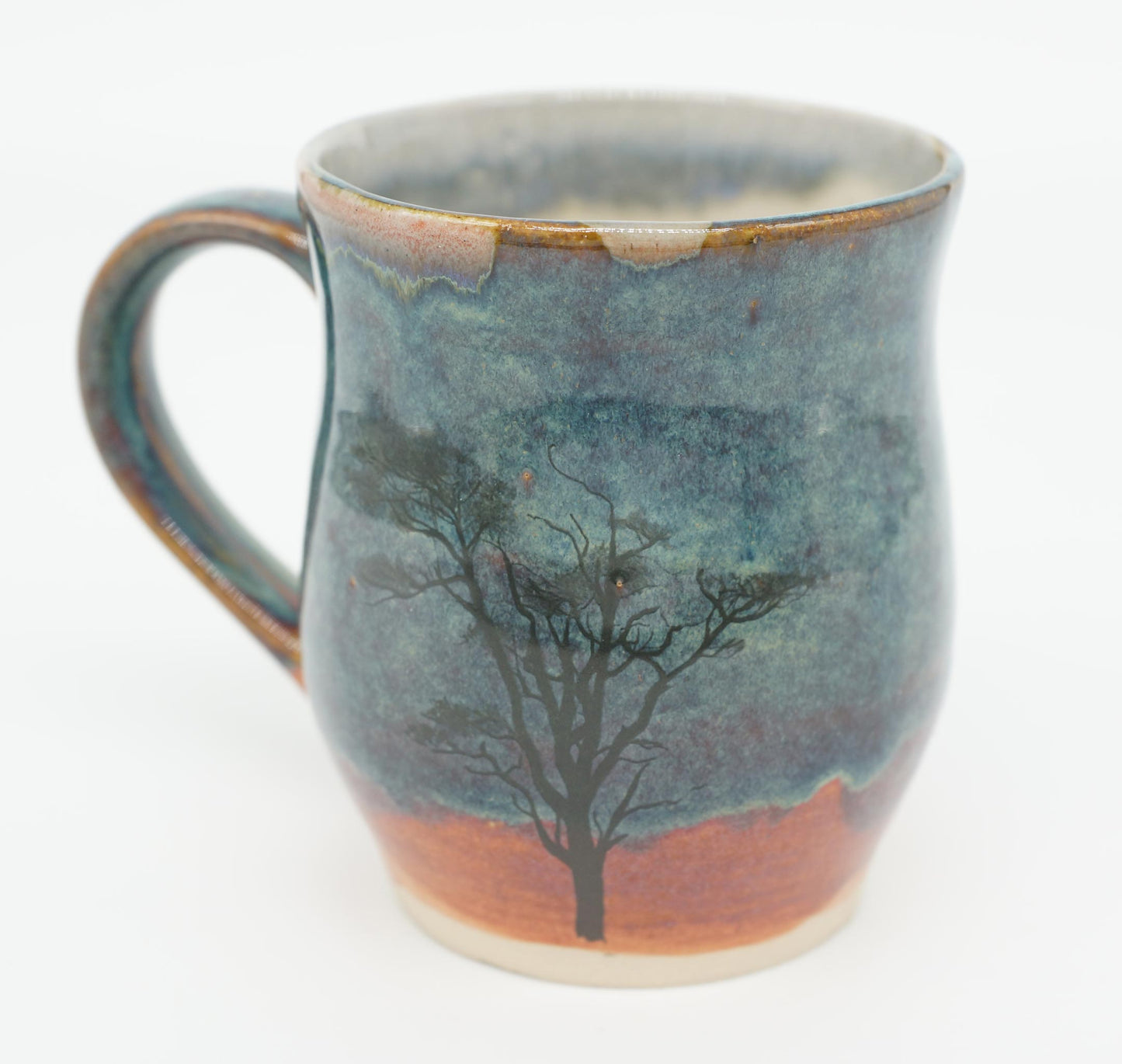 Northern Lights Bell-Shaped Mug by Angus Grant Art