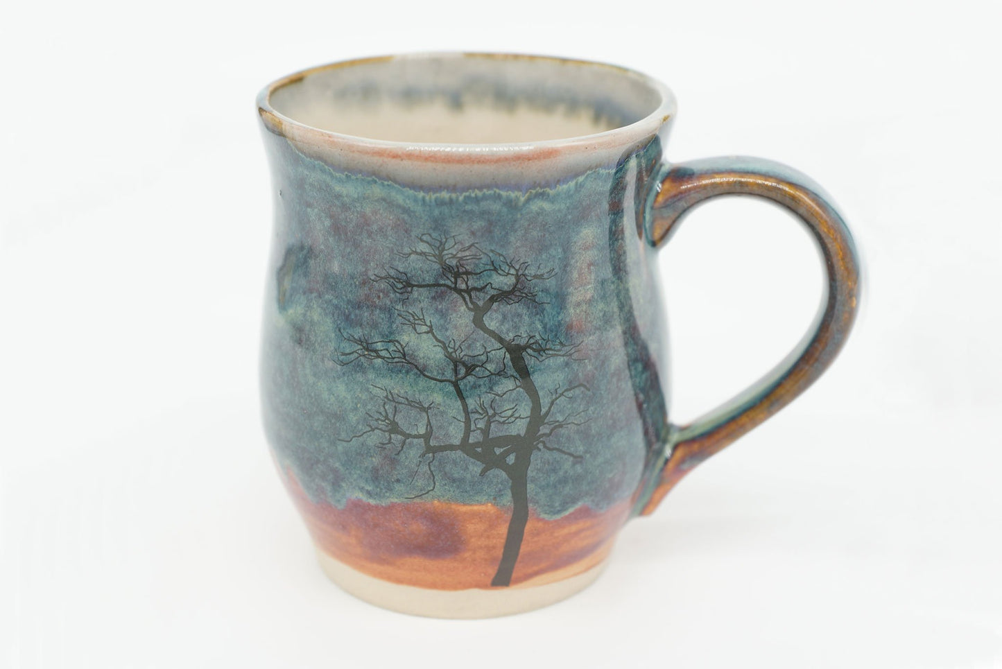 Northern Lights Bell-Shaped Mug by Angus Grant Art