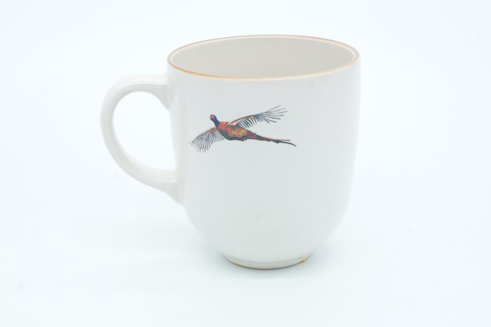 Pheasant Chunky Mug by Angus Grant Art