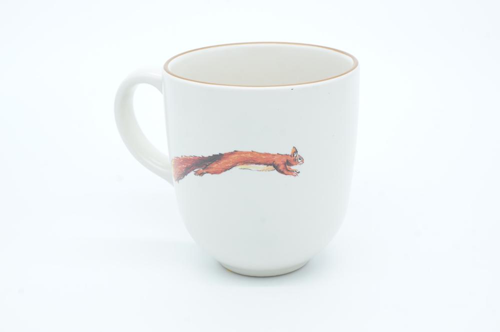 Pine Marten Chunky Mug by Angus Grant Art