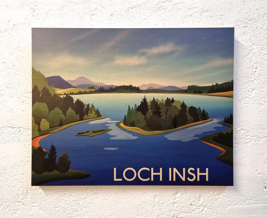 Loch Insh | Maple Print
