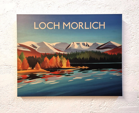 Loch Morlich Autumn | Maple Print