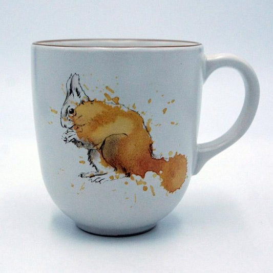Red Squirrel Ar-Tea Mug by Angus Grant Art